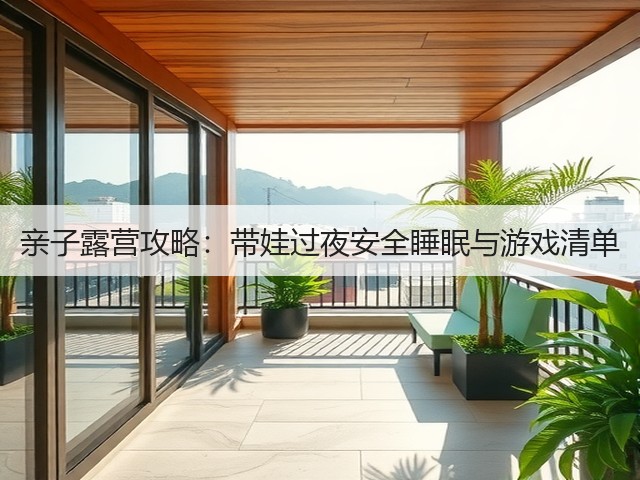 亲子露营攻略：带娃过夜安全睡眠与游戏清单(图2)