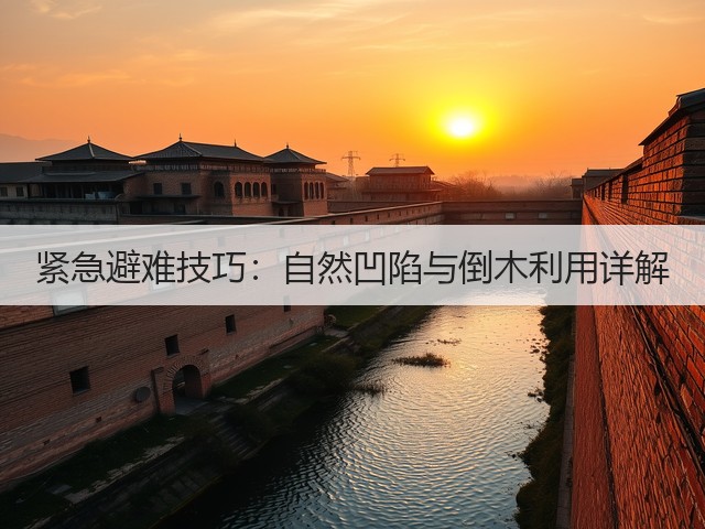 紧急避难技巧：自然凹陷与倒木利用详解(图3)