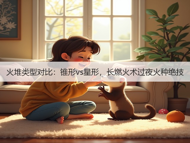 火堆类型对比：锥形vs星形，长燃火术过夜火种绝技(图1)