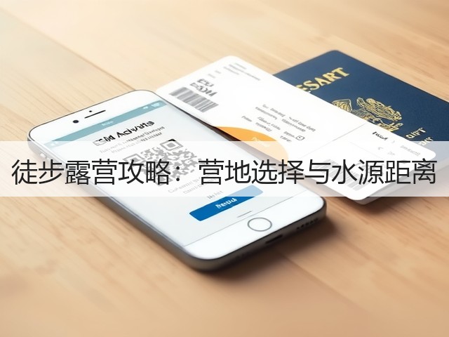 徒步露营攻略：营地选择与水源距离(图1)