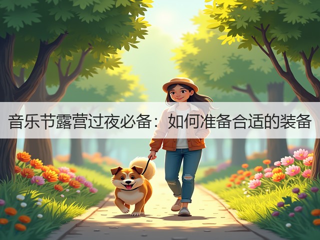 音乐节露营过夜必备：如何准备合适的装备(图2)