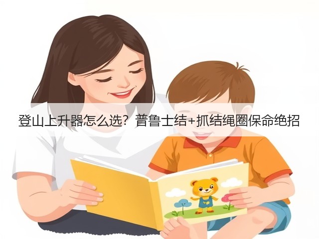 登山上升器怎么选？普鲁士结+抓结绳圈保命绝招(图2)