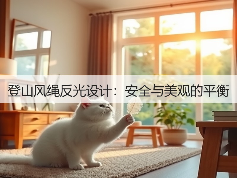 登山风绳反光设计：安全与美观的平衡