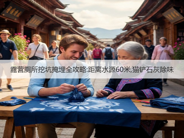 露营厕所挖坑掩埋全攻略:距离水源60米,猫铲石灰除味(图1)