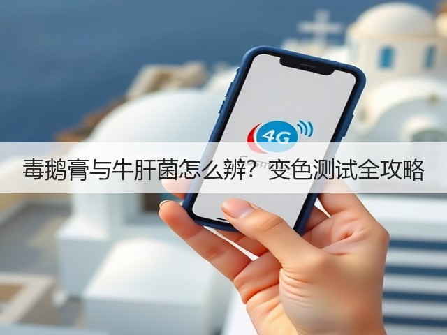 毒鹅膏与牛肝菌怎么辨？变色测试全攻略(图1)