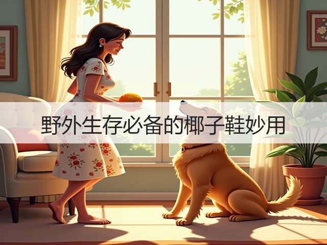 野外生存必备的椰子鞋妙用(图1)