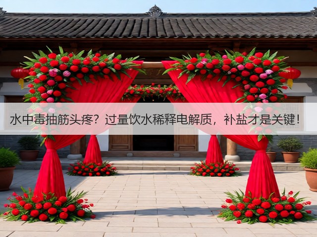 水中毒抽筋头疼？过量饮水稀释电解质，补盐才是关键！(图1)