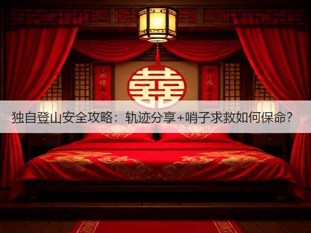 独自登山安全攻略：轨迹分享+哨子求救如何保命？(图3)