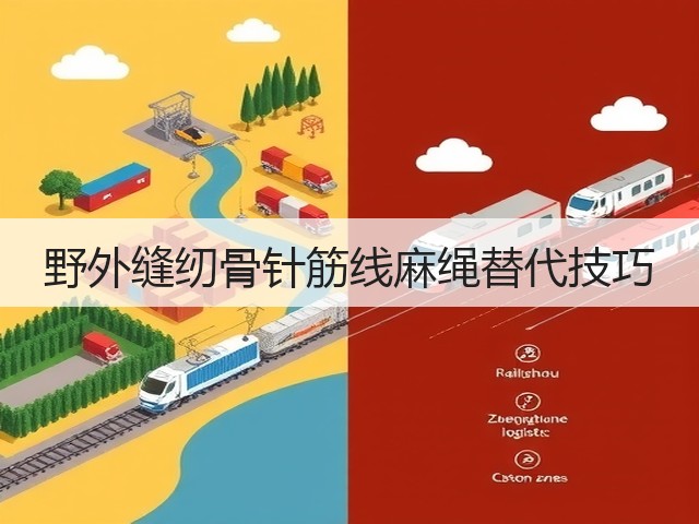 野外缝纫骨针筋线麻绳替代技巧(图2)