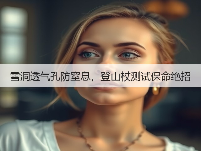 雪洞透气孔防窒息，登山杖测试保命绝招(图1)