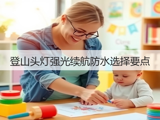 登山头灯强光续航防水选择要点(图2)