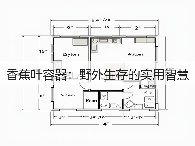 香蕉叶容器：野外生存的实用智慧(图3)