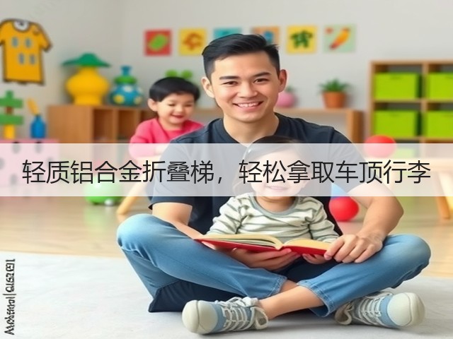 轻质铝合金折叠梯，轻松拿取车顶行李(图6)