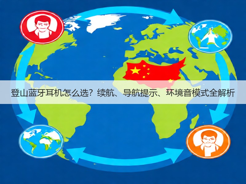 登山蓝牙耳机怎么选？续航、导航提示、环境音模式全解析