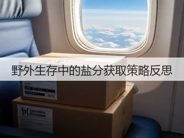 野外生存中的盐分获取策略反思(图3)