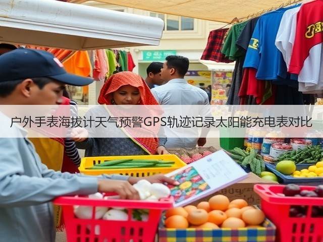 户外手表海拔计天气预警GPS轨迹记录太阳能充电表对比(图3)