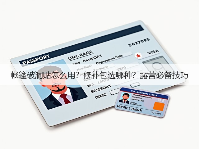 帐篷破洞贴怎么用？修补包选哪种？露营必备技巧(图2)