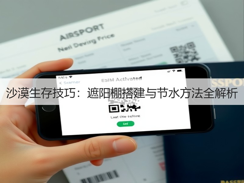 沙漠生存技巧：遮阳棚搭建与节水方法全解析