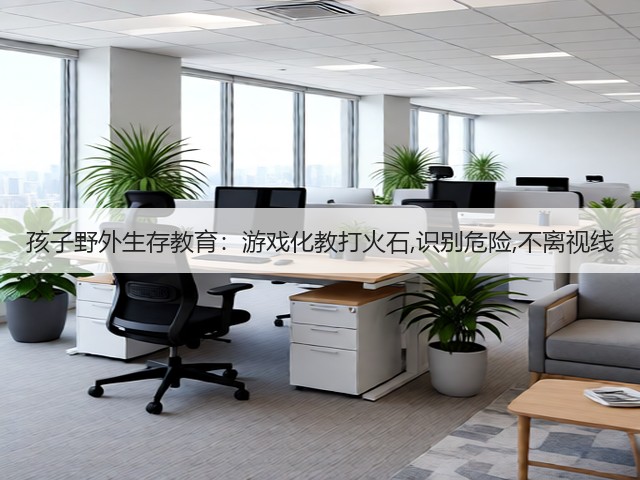 孩子野外生存教育：游戏化教打火石,识别危险,不离视线(图3)