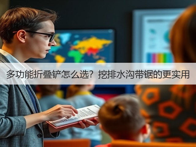 多功能折叠铲怎么选？挖排水沟带锯的更实用(图3)
