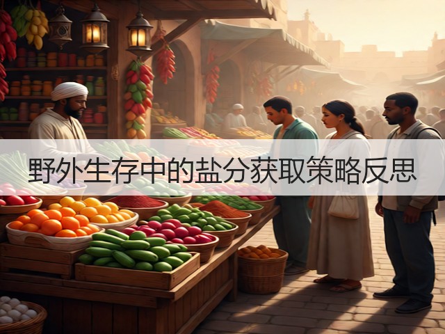 野外生存中的盐分获取策略反思(图2)