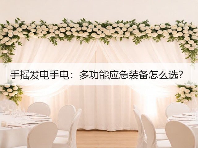 手摇发电手电：多功能应急装备怎么选？(图1)