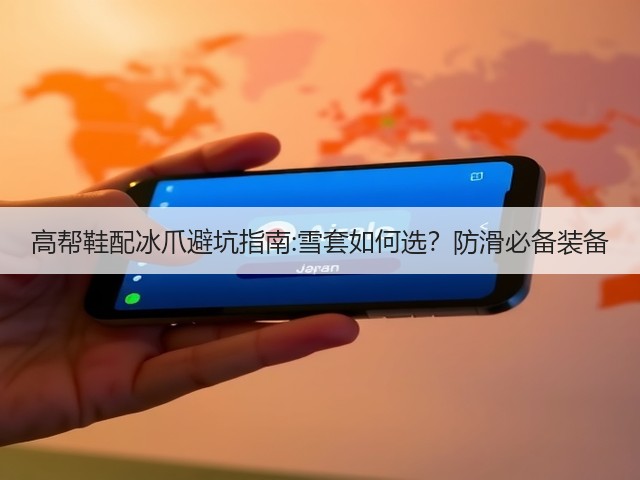 高帮鞋配冰爪避坑指南:雪套如何选？防滑必备装备(图3)
