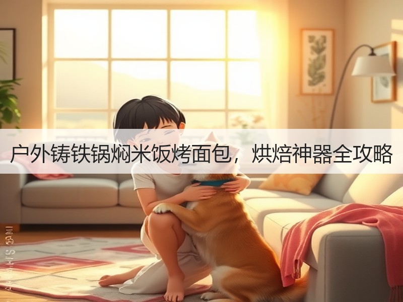 户外铸铁锅焖米饭烤面包，烘焙神器全攻略