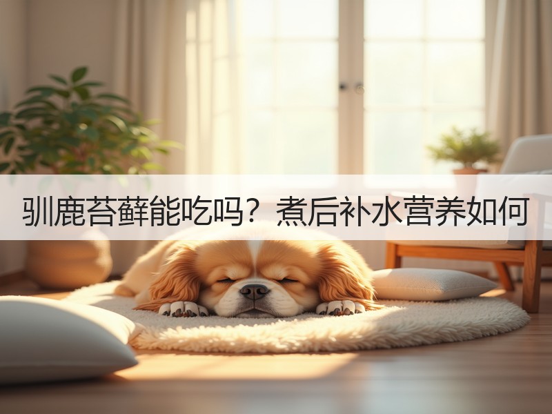 驯鹿苔藓能吃吗？煮后补水营养如何