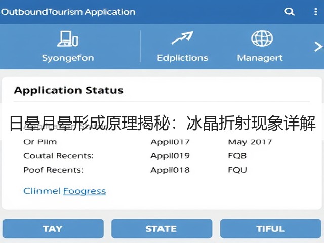 日晕月晕形成原理揭秘：冰晶折射现象详解(图1)