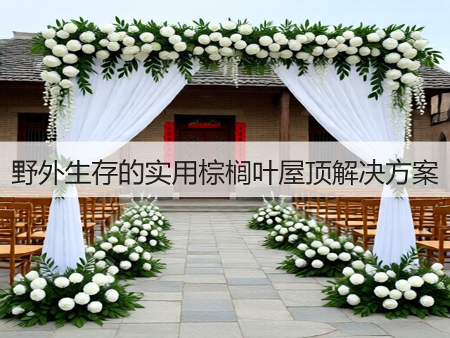 野外生存的实用棕榈叶屋顶解决方案(图3)