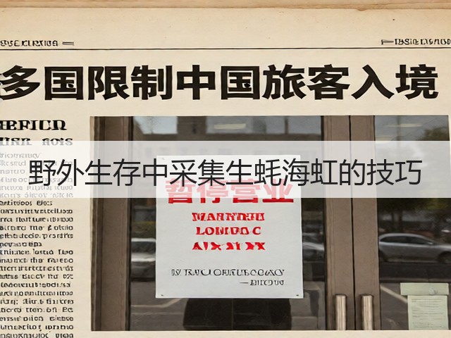 野外生存中采集生蚝海虹的技巧(图3)