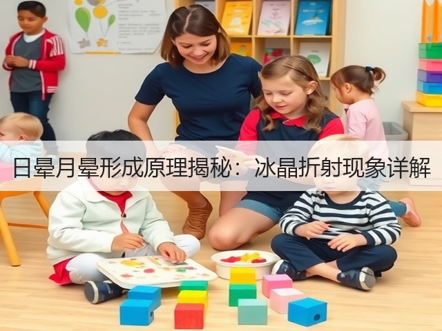 日晕月晕形成原理揭秘：冰晶折射现象详解(图3)