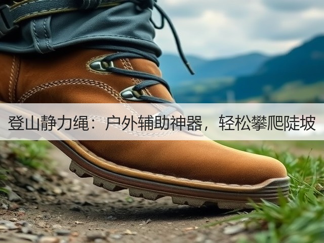登山静力绳：户外辅助神器，轻松攀爬陡坡(图2)