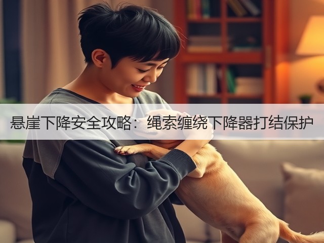 悬崖下降安全攻略：绳索缠绕下降器打结保护(图2)