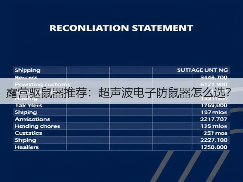 露营驱鼠器推荐：超声波电子防鼠器怎么选？