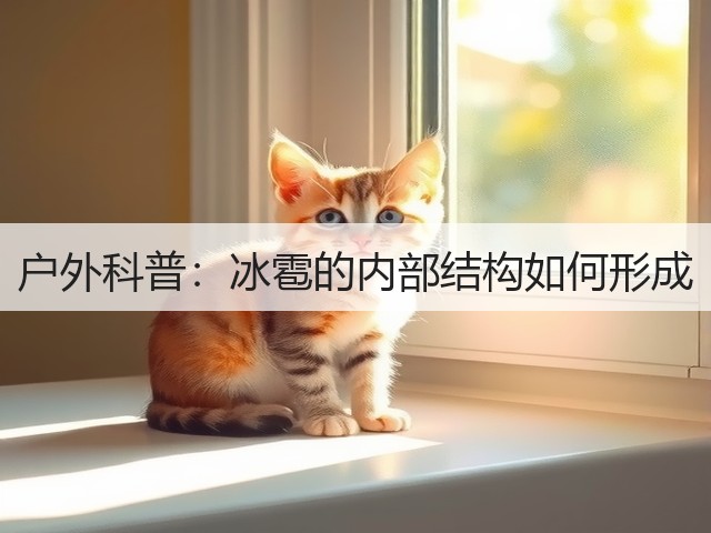 户外科普：冰雹的内部结构如何形成(图1)