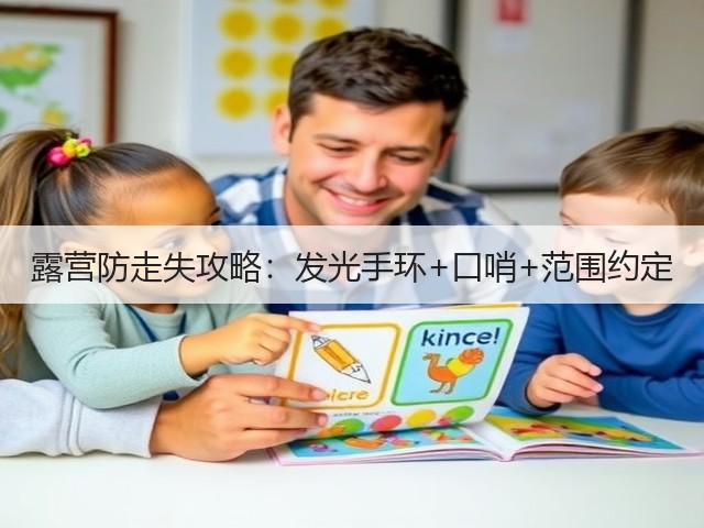 露营防走失攻略：发光手环+口哨+范围约定(图2)