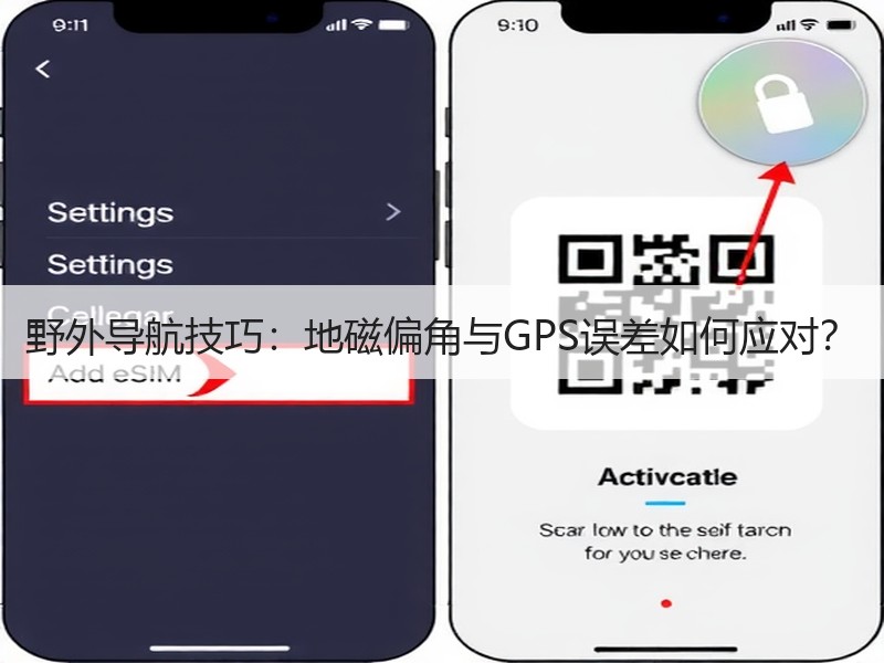 野外导航技巧：地磁偏角与GPS误差如何应对？