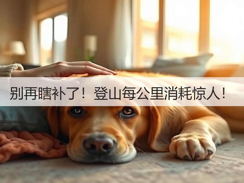别再瞎补了！登山每公里消耗惊人！