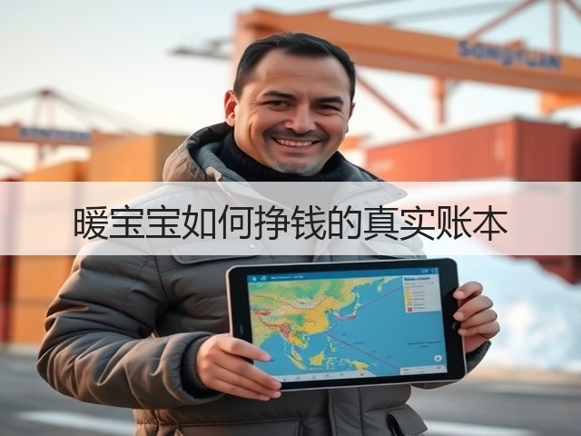 暖宝宝如何挣钱的真实账本(图1)