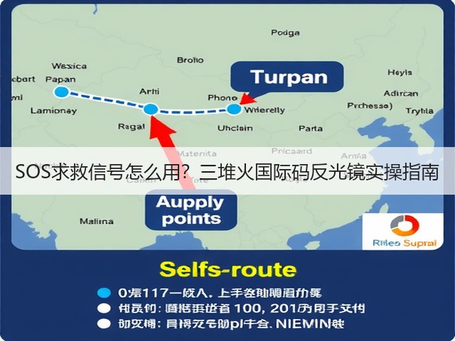 SOS求救信号怎么用？三堆火国际码反光镜实操指南(图1)