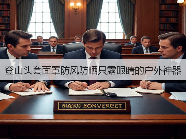 登山头套面罩防风防晒只露眼睛的户外神器(图1)
