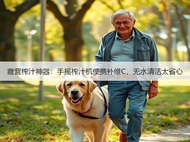 露营榨汁神器：手摇榨汁机便携补维C，无水清洁太省心(图4)