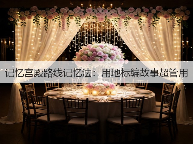 记忆宫殿路线记忆法：用地标编故事超管用(图1)