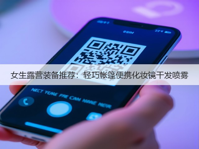 女生露营装备推荐：轻巧帐篷便携化妆镜干发喷雾(图4)