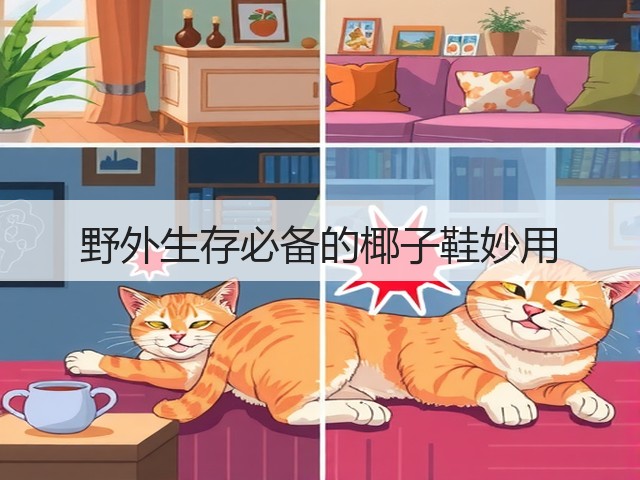 野外生存必备的椰子鞋妙用(图3)