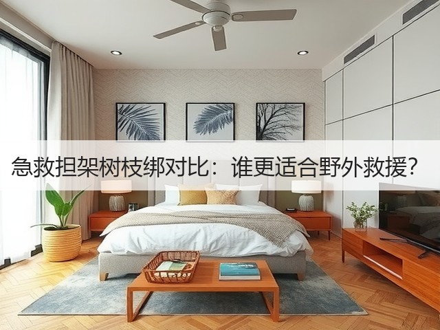 急救担架树枝绑对比：谁更适合野外救援？(图2)