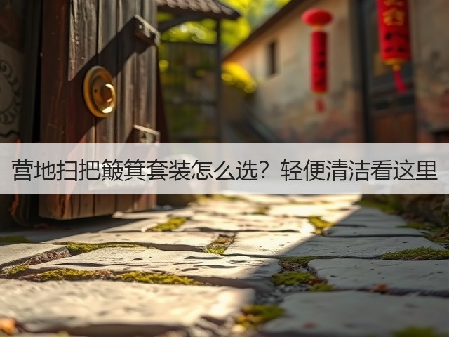 营地扫把簸箕套装怎么选？轻便清洁看这里(图4)