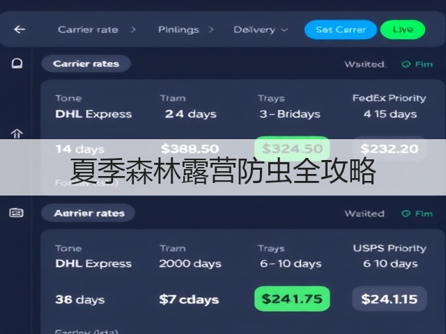 夏季森林露营防虫全攻略(图2) 夏季森林露营防虫全攻略(图2)